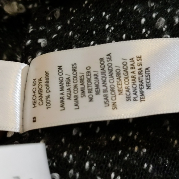 Joe Fresh| NWT Black & White Sleeveless Mini Dress Polyester - Picture 12 of 14